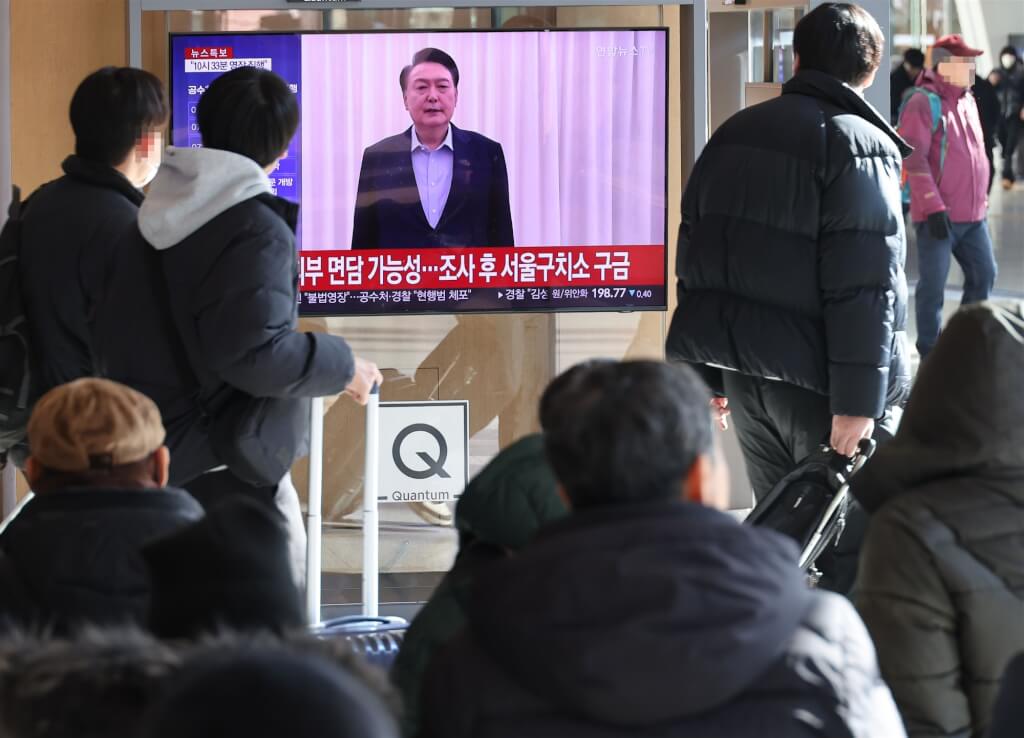 韓國總統尹錫悅被捕受調兩小時 拒絕陳述與錄影